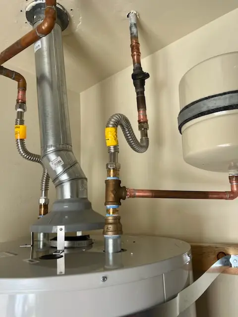 Water heater installation and plumbing repair in Antioch